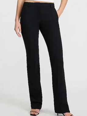 Express Black Boot-Cut Dress Pants